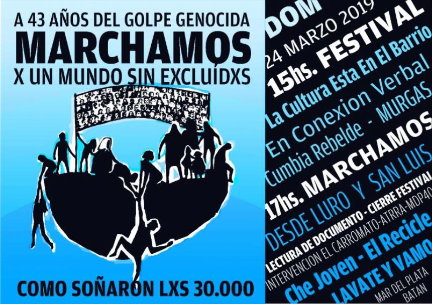Local | Día de la Memoria: se dio a conocer el documento que se leerá en Mar del Plata