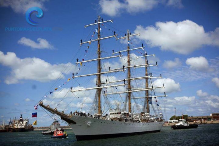 La Fragata llegó a Mar del Plata | 