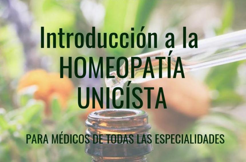 Cursos y Talleres | Introducción a la Homeopatía Unicísta para médicos