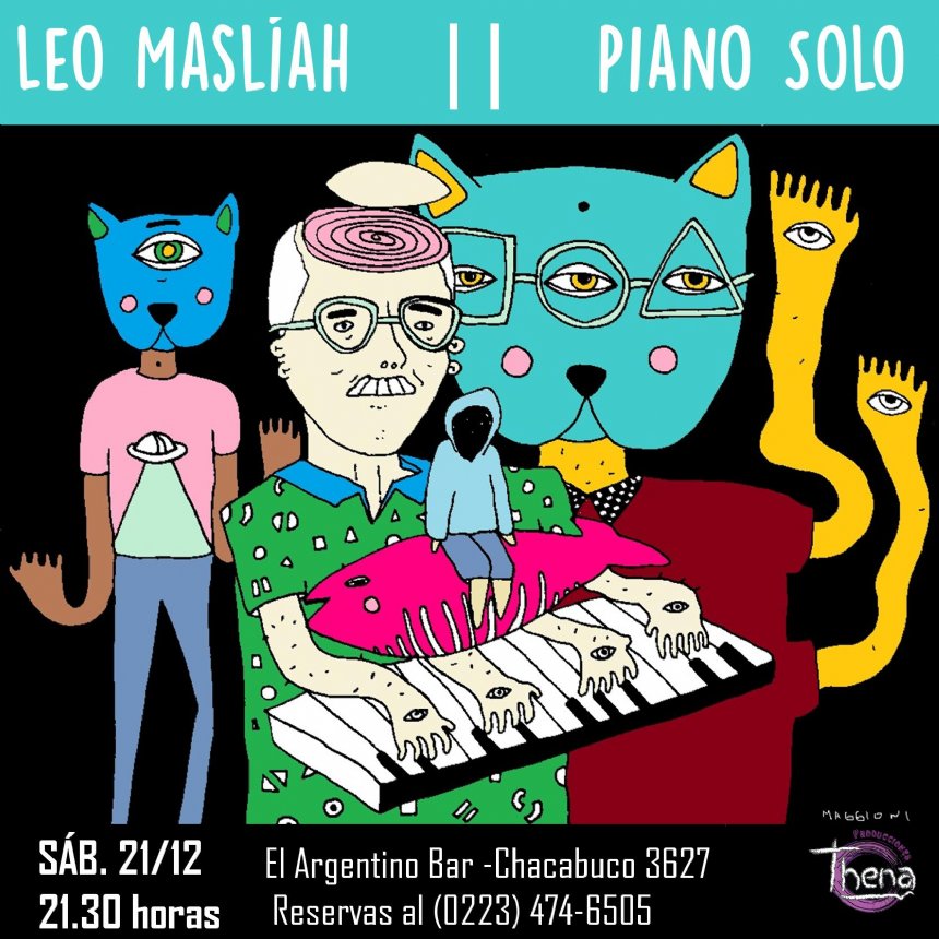 Música | LEO MASLÍAH presenta PIANO SOLO