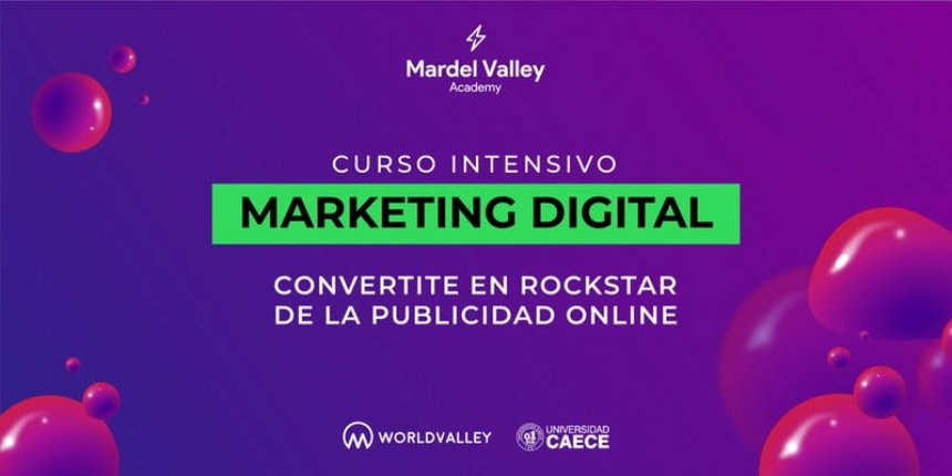 Cursos y Talleres | MardelValley trae curso de Marketing Digital