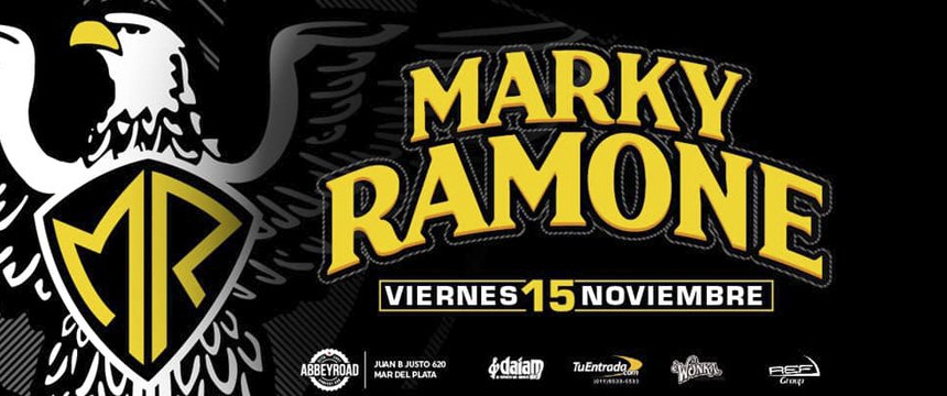 Música | Marky Ramone se presenta en MdP