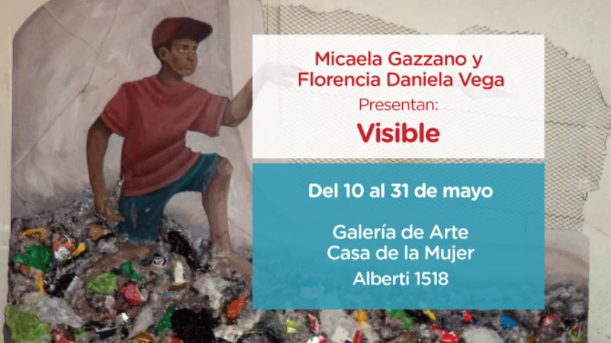 Muestras de Arte | Muestra de las artistas: Micaela Gazzano y Florencia Daniela Vega