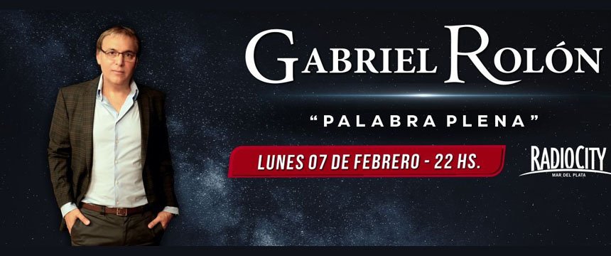 Gabriel Rolón presenta Palabra Plena | Punto Mar del Plata