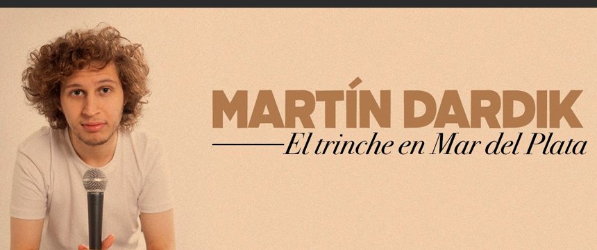 Cine y Teatro | Martín Dardik en Mar del Plata