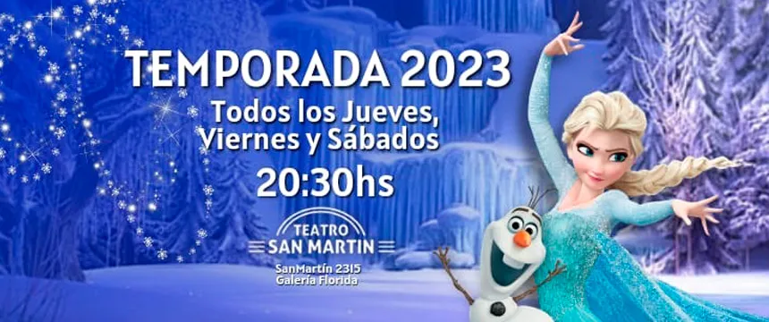 Frozen - Una Aventura Congelada | Punto Mar del Plata