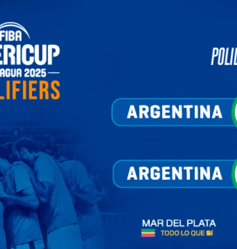 Deportes. Clasificatorios para la AmeriCup 2025 | Punto Mar del Plata