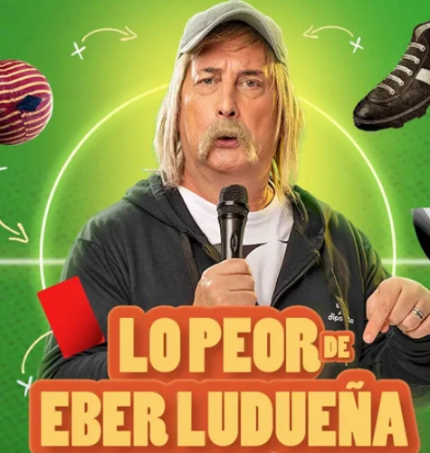 Cine y Teatro. Eber Ludueña en Rutinas de pretemporada | Punto Mar del Plata