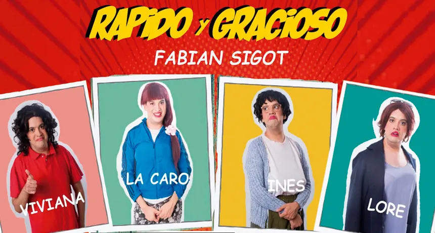 Fabián Sigot presenta Rápido y Gracioso | Punto Mar del Plata