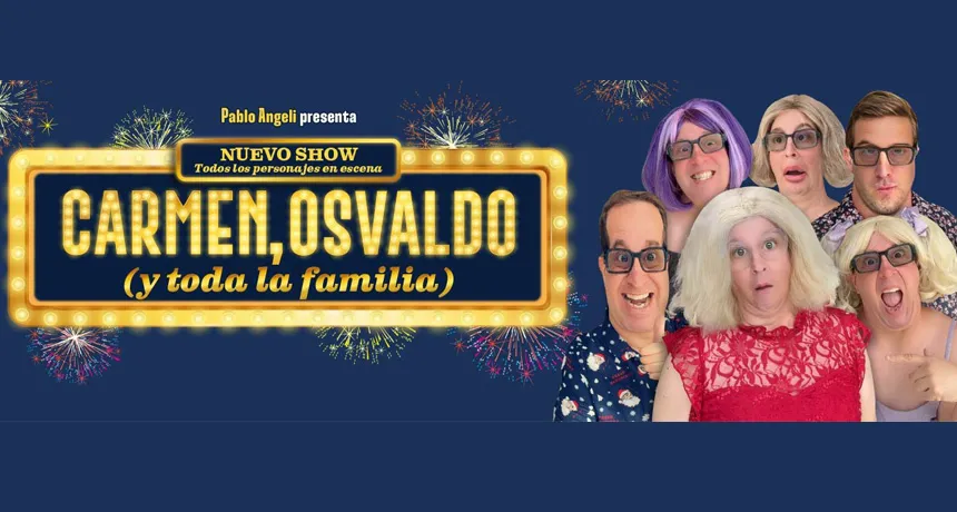 Pablo Angeli presenta Carmen, Osvaldo y toda la Familia | Punto Mar del Plata