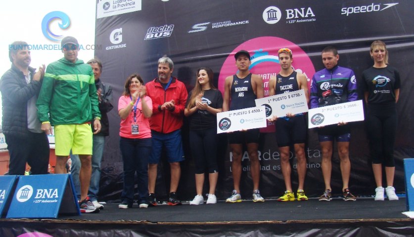 Deportes | Taccone y Palacio Balena ganaron el Triatlón marplatense