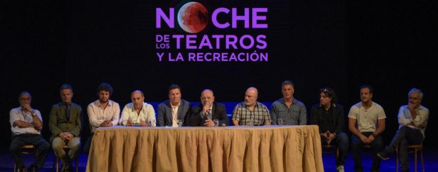 Cine y Teatro | Presentaron la nueva edición de la Noche de los Teatros