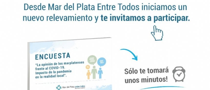 Local | Encuesta para conocer el  impacto de la pandemia en Mar del Plata