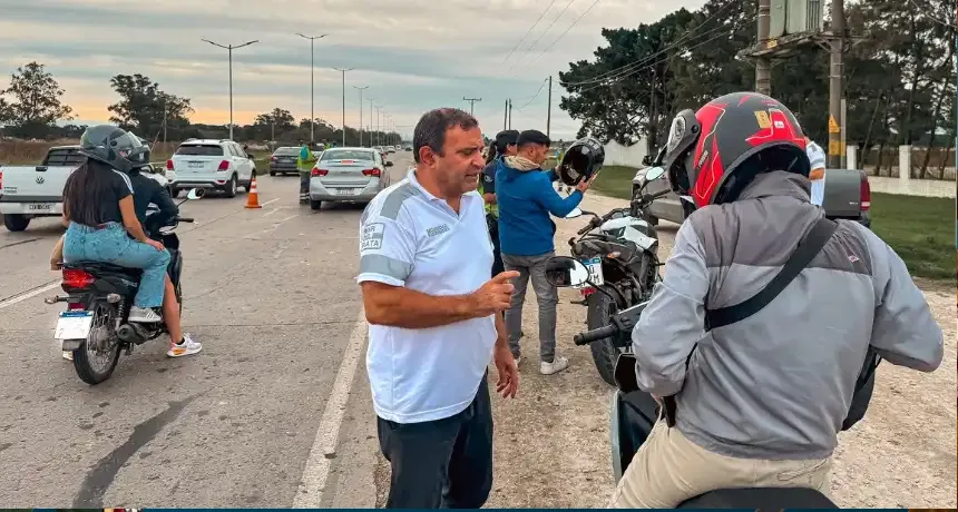 Controles municipales: 259 motos retenidas y 292 actas a cuidacoches