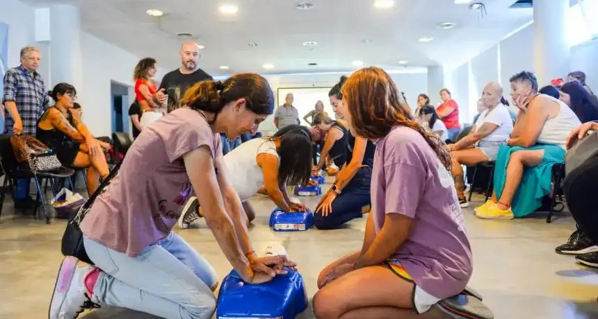 Nueva capacitación gratuita de RCP en Mar del Plata