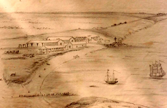 1839 - Puerto de Resguardo de Laguna de los Padres