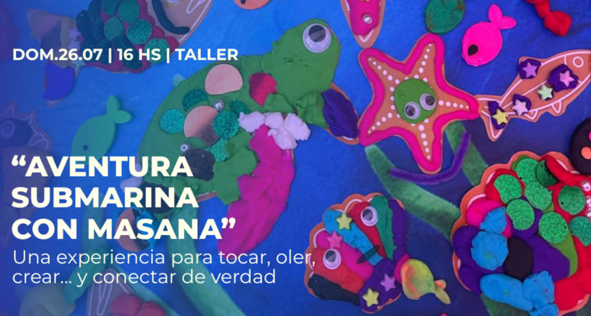Taller aventura submarina con Masana